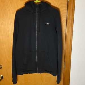 Nike Hoodie Zip up All Black